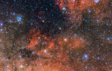 ESO VLT测量望远镜捕获了星团Messier 18的新图像