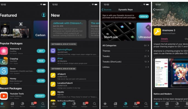 Sileo Team推出了支持本机黑暗模式的Sileo v1.4.2 beta 1