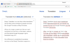 DeepL Translator是一项新的免费在线翻译服务