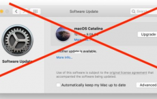 如何在Mac上的软件更新中隐藏MacOS Catalina