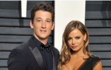 Miles Teller在夏威夷浪漫仪式中与模特Keleigh Sperry结婚