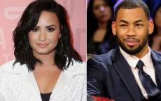 Demi Lovato和Bachelorette的迈克约翰逊玩得开心：他们私下里说话