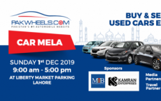 PakWheels Car Mela将于2019年12月1日抵达拉合尔