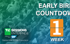 TC Sessions Enterprise 2019将于下周结束提前定价