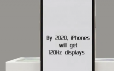 IPhone将获得像IPad Pro这样的120Hz显示屏