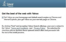 Oracle开始在Java安装中推Yahoo而不是Ask Toolbar