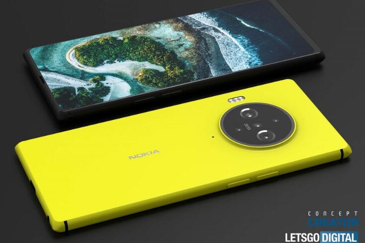 受Lumia启发的诺基亚9.3 PureView 5G概念呈现令人惊叹的外观