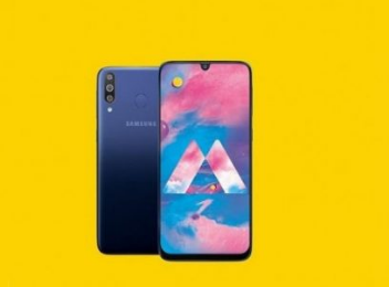 三星Galaxy M30s渲染泄漏 展示独特的相机布局 