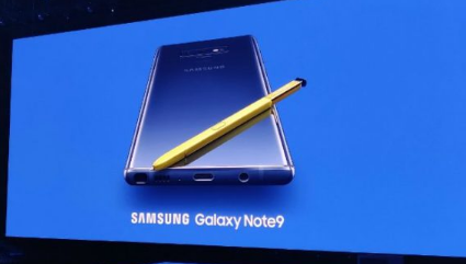 三星Galaxy Note 9智能手机的基本型号起价为999美元 
