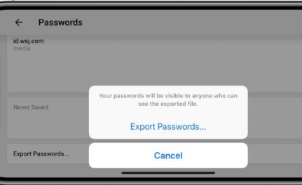 适用于iOS的谷歌Google Chrome浏览器增加了导出所有已保