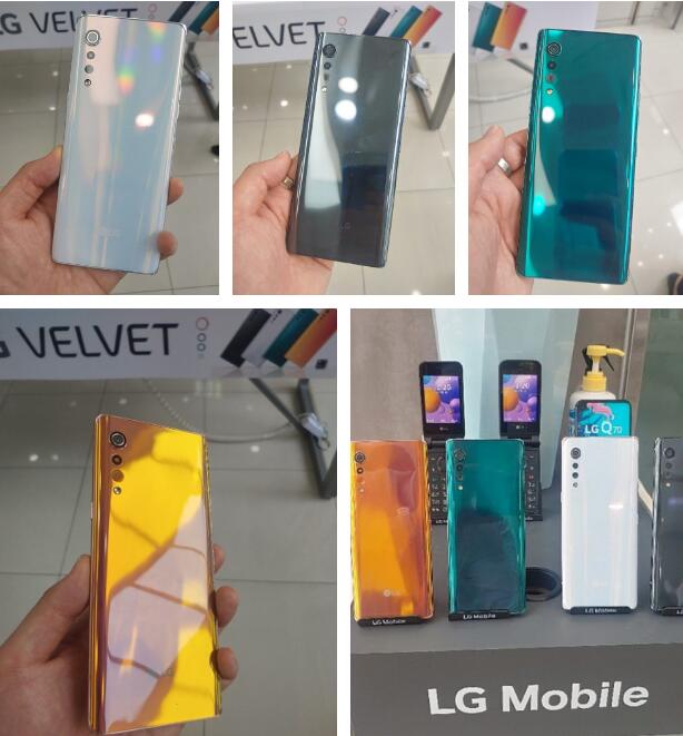 LG Velvet New Shots似乎展示了其颜色变化