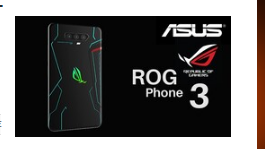 华硕目前将在2020年7月初或前后推出其第三代ROG电话 