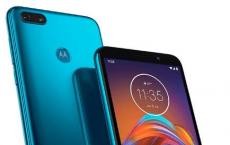 Moto E6 Play配备16：9显示屏 指纹传感器表面呈现