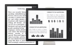 巨大的电子阅读器可以兼作电子墨水监视器 