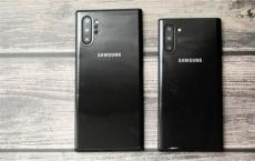 Galaxy Note 10 vs 10+ specs差异比较