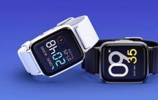 Mi Watch采用与Apple Watch类似的设计