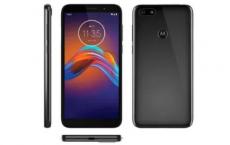 Moto E6 Play设计和颜色选项在泄漏的渲染中显示