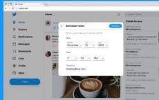 Twitter测试可通过网络应用程序安排推文的新功能
