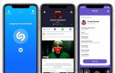 Shazam更新增加了黑暗模式支持 iOS 13的新多点触摸手势