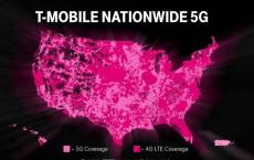 T-Mobile最近在更多地方悄悄扩展了其全国性5G网络