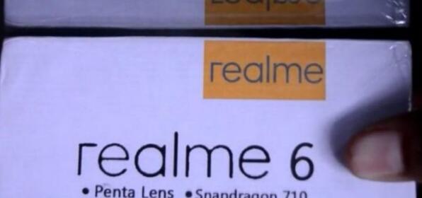 Realme 6的首个细节：五台相机和Snapdragon 710
