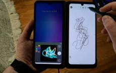 LG V60 ThinQ 5G及其双屏显然可以与有源触控笔配合使用