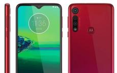 Moto G8泄露的渲染图显示了三后置摄像头和熟悉的设计