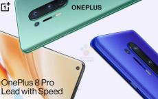 OnePlus 8系列营销材料显示更多设备图像