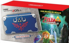 Nintendo 2DS XL受到Zelda启发的改头换面