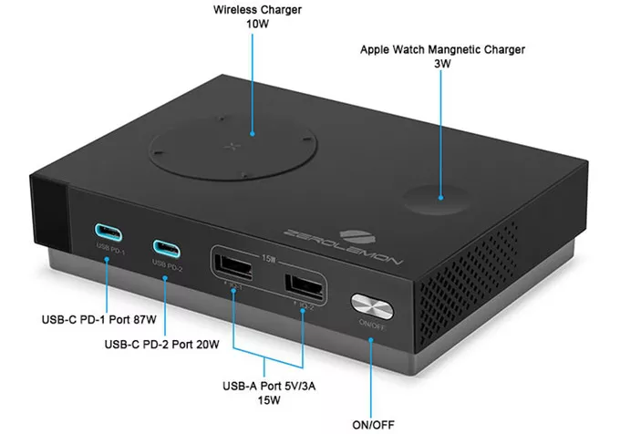 Extreme Charge Station 这是最终的桌面充电站