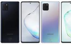 三星Galaxy Note 10 Lite渲染泄漏显示打孔相机等