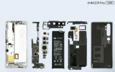 Mi CC9 Pro拆解展示了五相机的设置和完整的内部设计