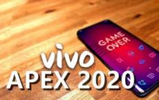 Vivo APEX 2020渲染器标榜无边框设计和超高屏幕比例