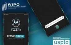 摩托罗拉razr 2可能具有侧面传感器和显示屏指纹读取器
