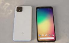 带有薄边框的Google Pixel 4再次陷入困境