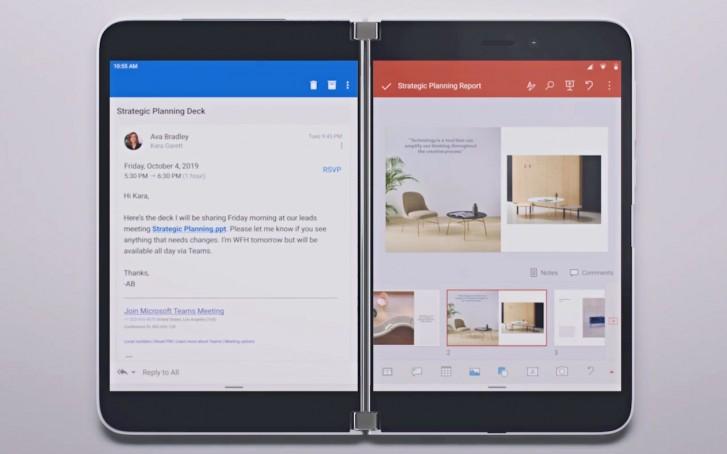 Microsoft Surface Duo將具有應(yīng)用程序組功能以幫助進(jìn)行