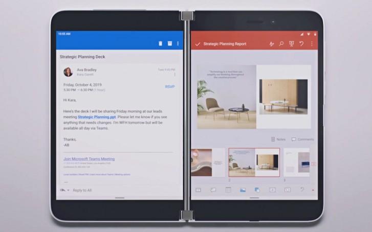 Microsoft Surface Duo将具有应用程序组功能以帮助进行