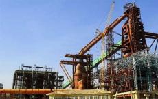安山钢铁年产80万吨高速轧钢线材生产线项目在天全县正式
