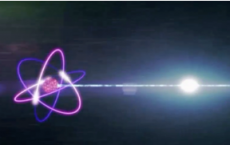 亚原子粒子的微小尺寸与其通过固体物体的能力无关