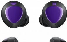 三星Galaxy Buds+BTS版出现在新渲染中