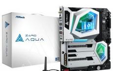 华擎售价1100美元的Z490 Aqua主板拥有水冷式OLED豪华显示器