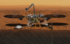 NASA的InSight在火星上放置了第一个乐器