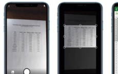 Excel for iPhone将照片中的数据添加到电子表格