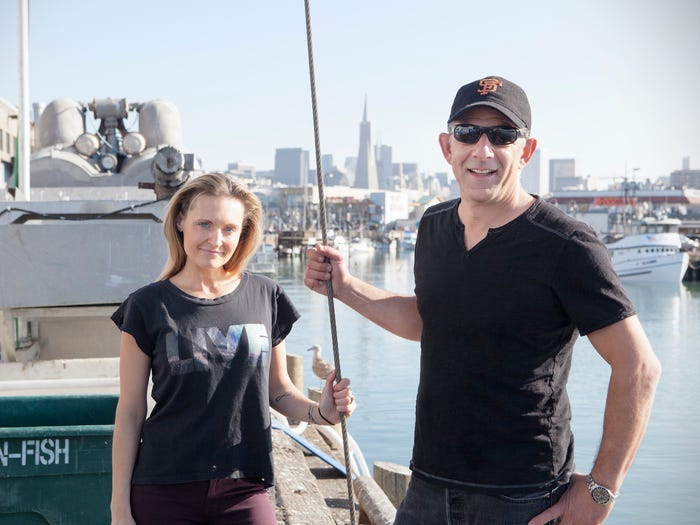 旧金山的一家捕鱼公司向该市的餐馆提供新鲜的当地海鲜 