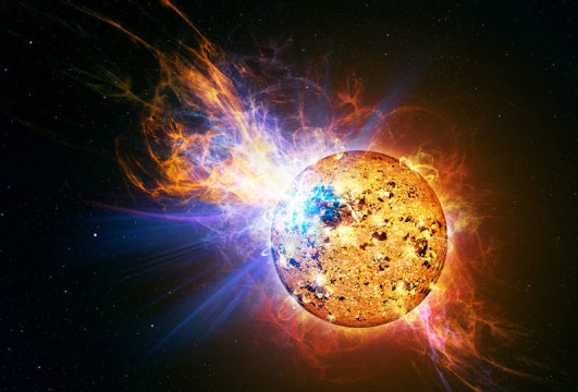 宝贝之星炽热的发脾气可以创造出行星的基石
