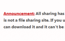 Wupload FileServer禁用文件共享功能