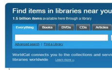 使用Worldcat在全球范围内搜索图书馆