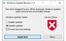 Windows Update Blocker是一款便携式免费软件工具