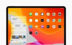 iPadOS 13如何将小部件页面保留在主屏幕 