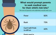 父母担心孩子被壁虱叮咬的恐惧是蚊子的两倍